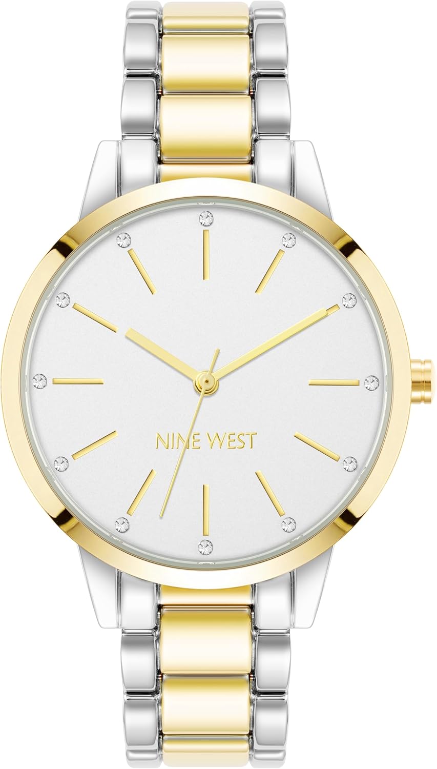 Nine West Women's Crystal Accented Bracelet Watch Review