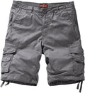 Men's Wild Cargo Shorts - Classic Loose Fit Cargo Shorts