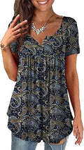 a.Jesdani Womens Summer Plus Size Tunic Tops for Casual Wear