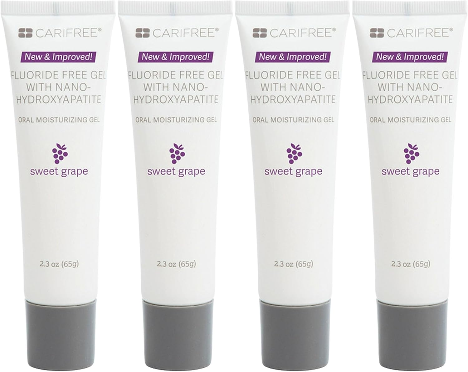 CariFree Fluoride Free Gel: Sweet Grape Toothpaste for Health