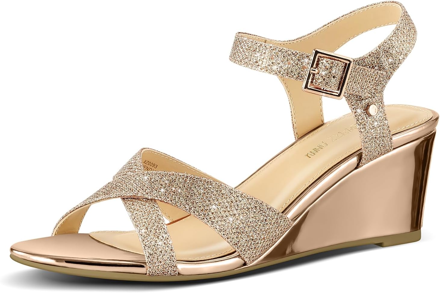 Wendy Low Wedge Sandals for Women - Stylish Casual Summer Shoes
