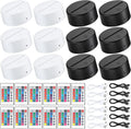 12 Sets 3D Night LED Light Lamp Base 16 Colors LED Display Base