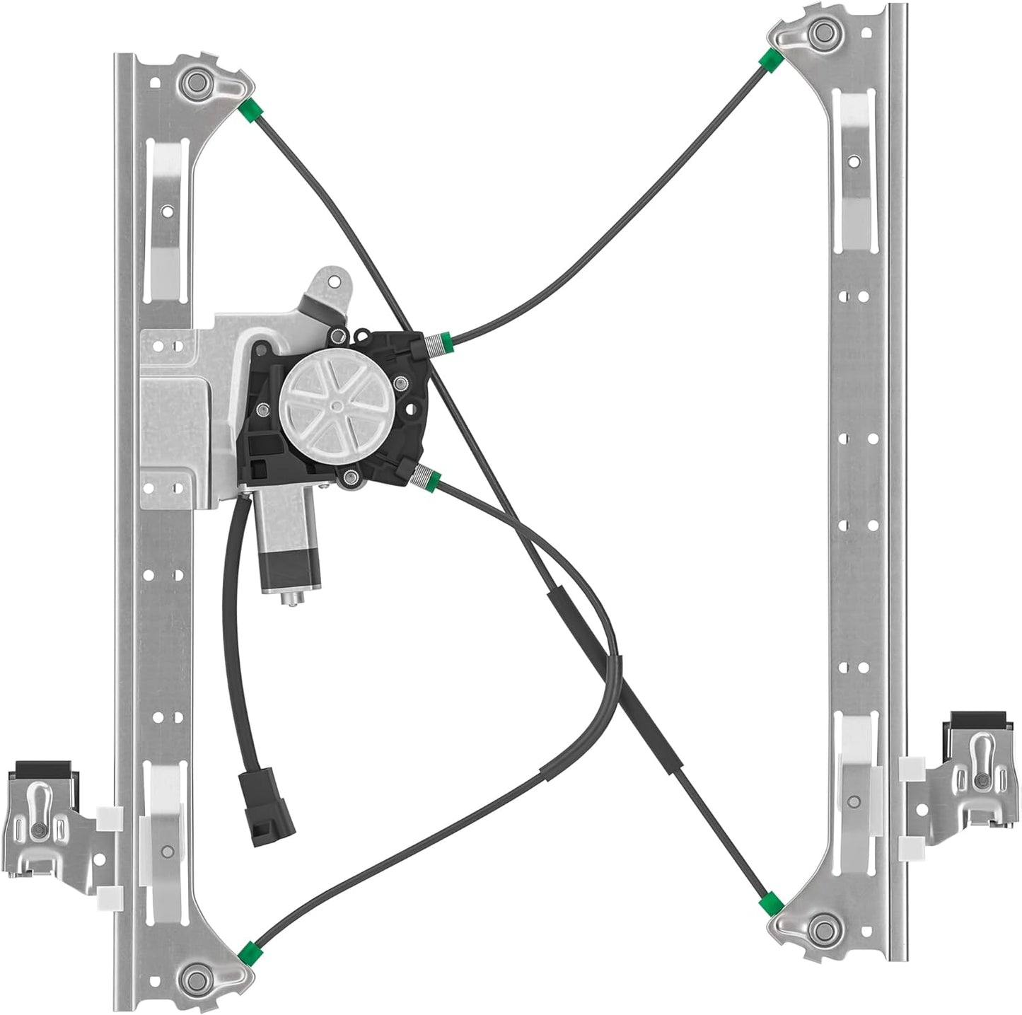 Front Passenger Side Power Window Regulator with Motor for Vehicles