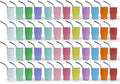 AGH Sublimation Shot Glasses Wine Tumbler Set - 48 Pcs