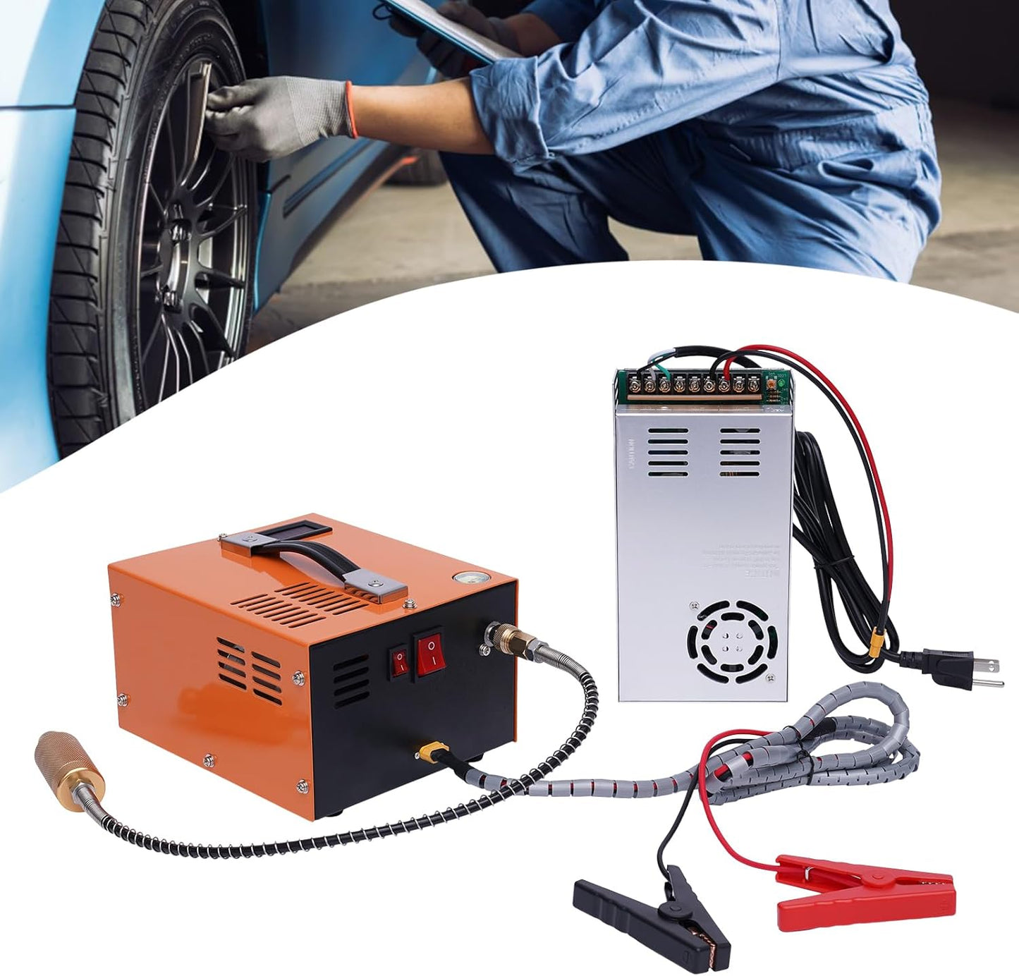 4500 PSI Portable Air Compressor - Fast & Efficient Pump