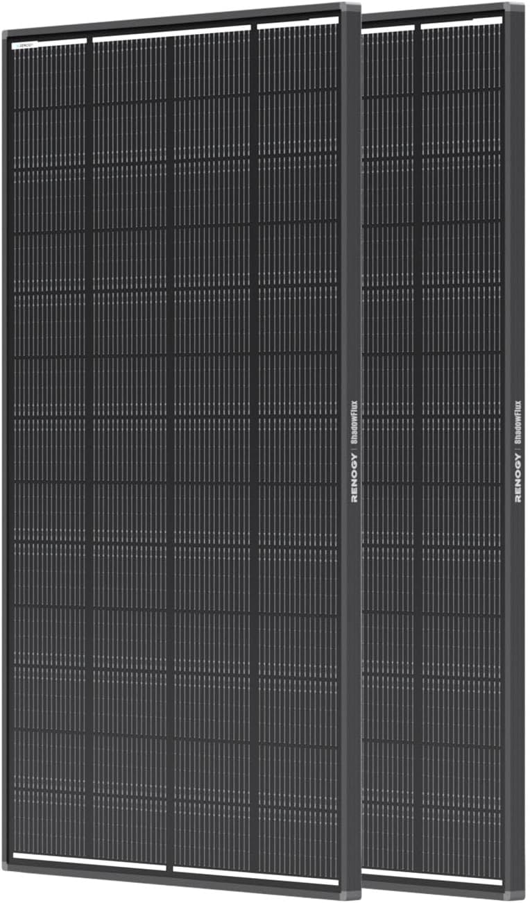 Renogy 400 Watt ShadowFlux Solar Panel for RV Marine Battery