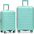 Mint 2-Piece Hardshell Expandable Spinner Luggage Set - Carry On