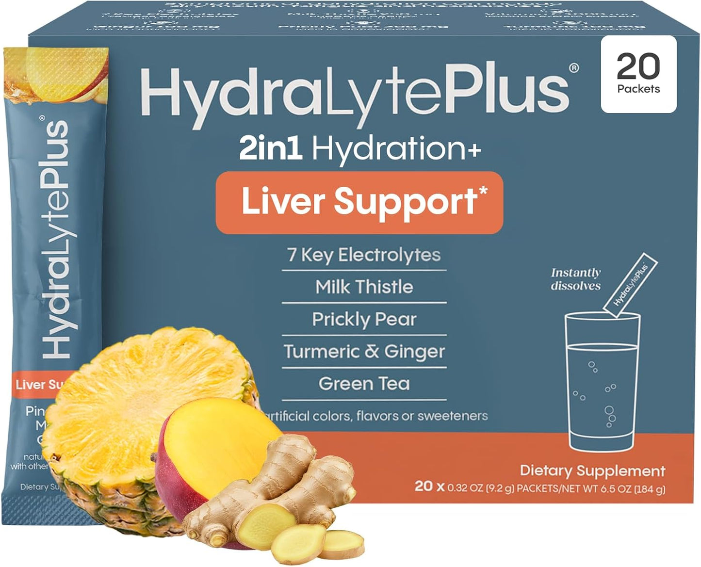 Hydralyte Liver Support Electrolyte Mix for Rapid Rehydration