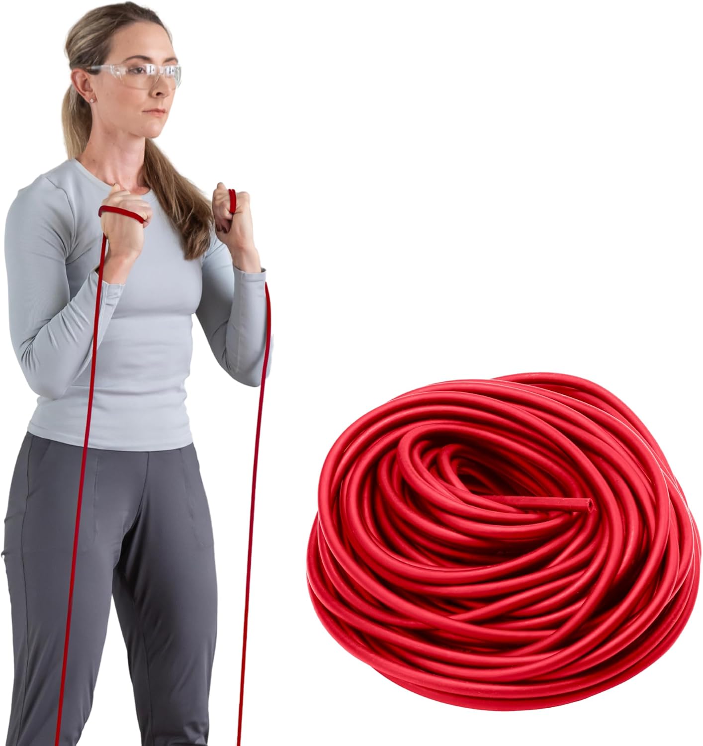 THERABAND Latex Resistance Tubing for Effective Workouts