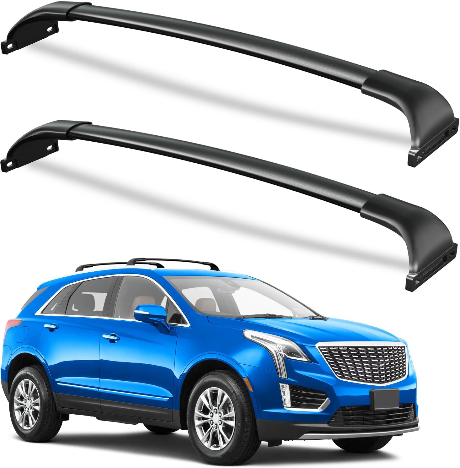 Roof Rack Cross Bars for Cadillac XT5 by wonderdriver