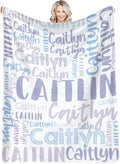 Personalized Blankets with Name - Ultra-Soft Custom Throw 50inx60in