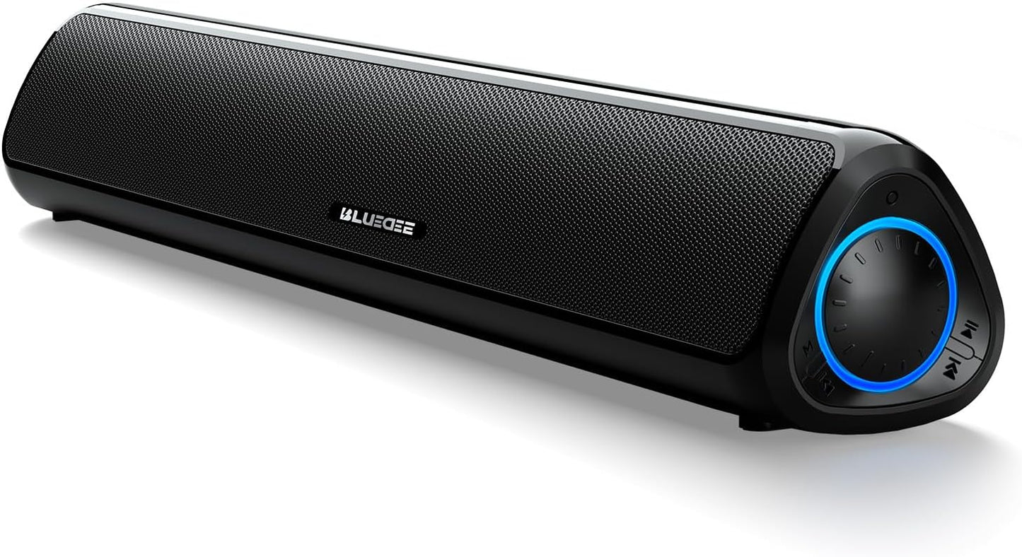 HiFi Bluetooth Computer Soundbar with Deep Bass - Bluedee