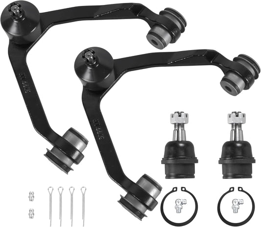 4PCS Front Upper Control Arm and Ball Joints for Ford F150