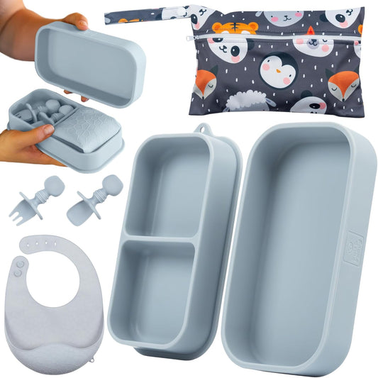 Palz and Pandy Portable Baby Feeding Set