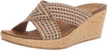 Womens Beverlee-Delighted Wedge Sandal - Jute Cross Band Comfort