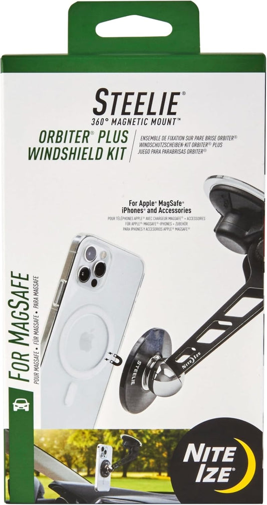 Nite Ize Steelie Windshield Kit - Magnetic Phone Holder for Cars