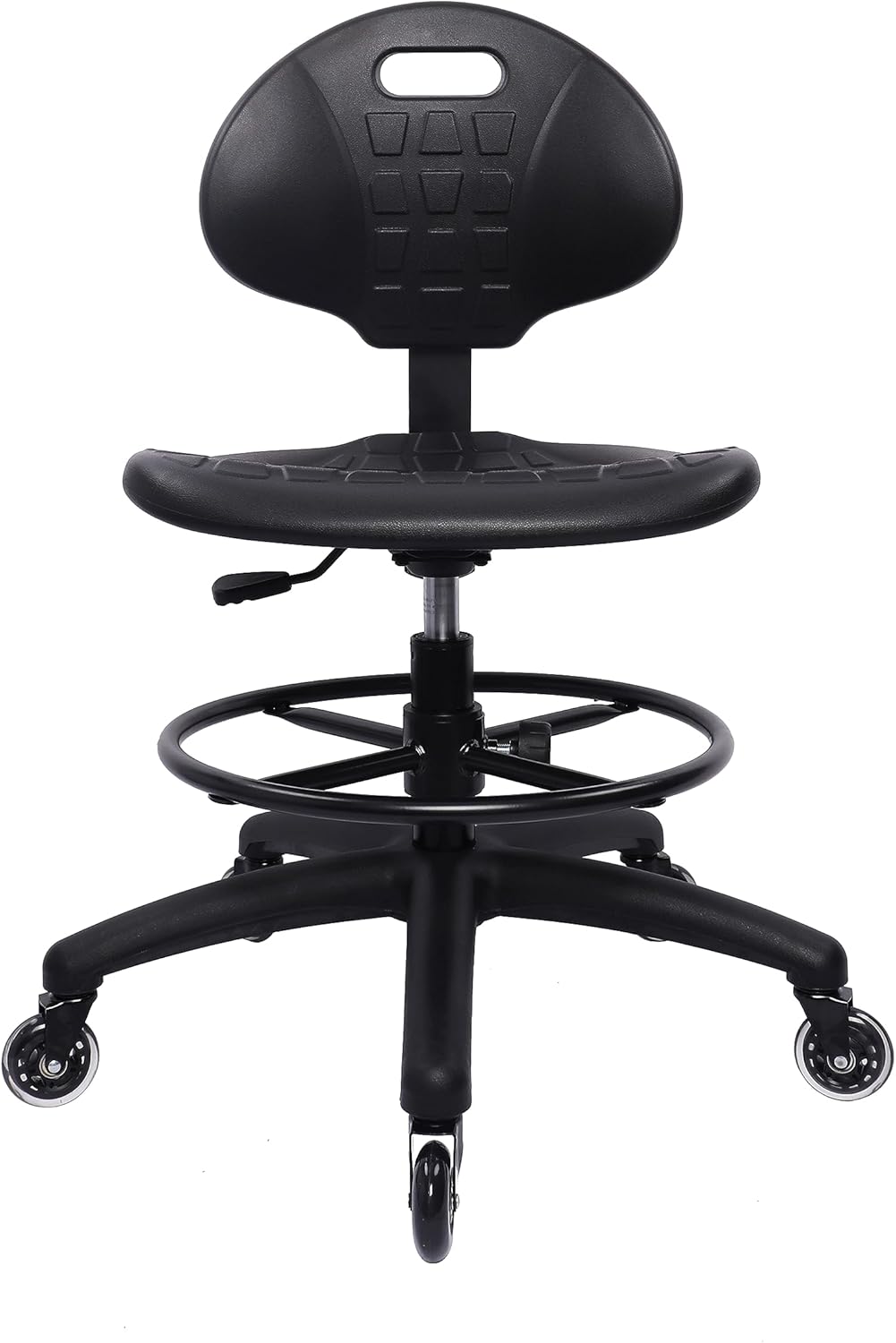 Drafting Lab Stool Chair with Adjustable Height and Footring