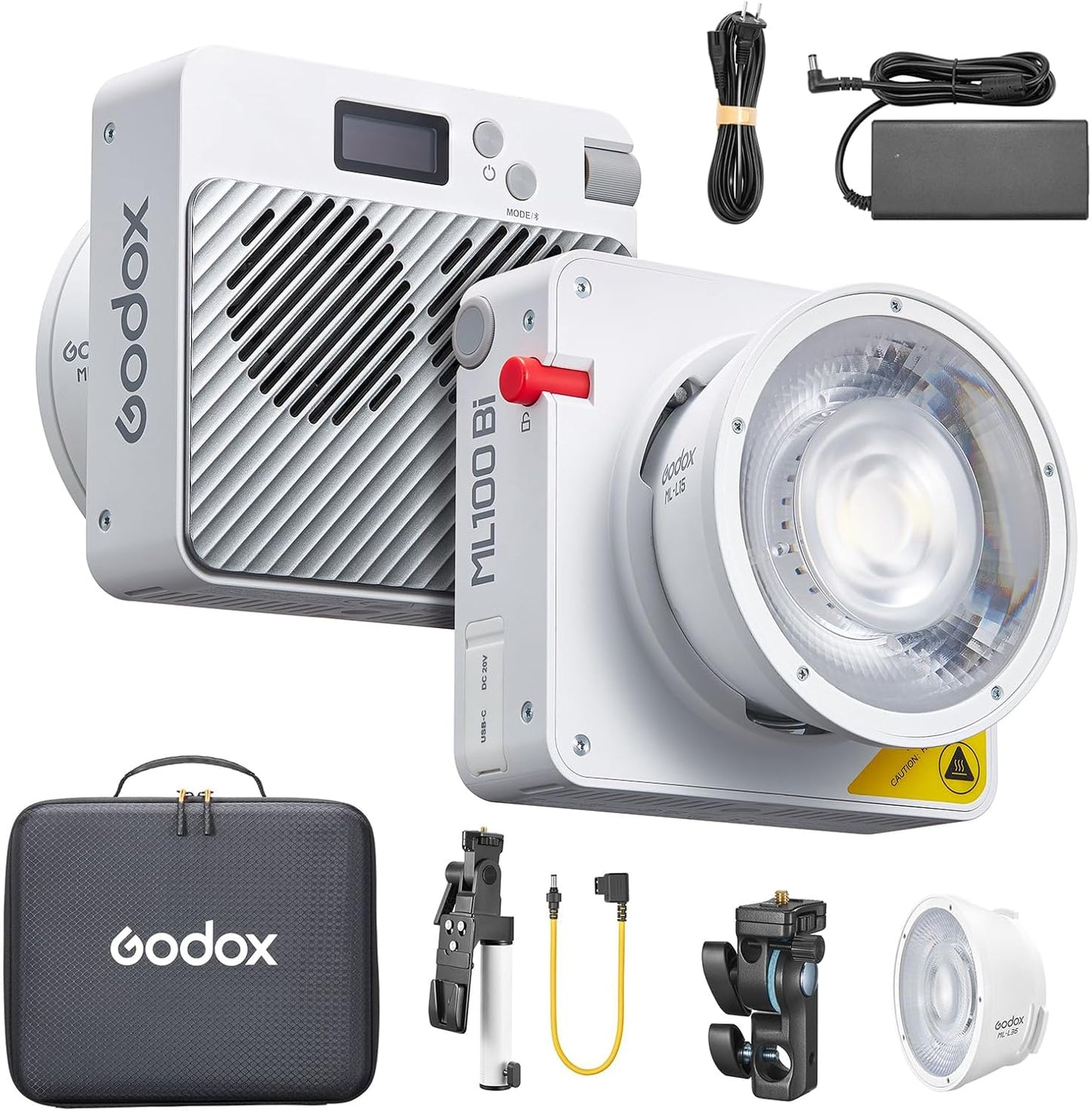 Godox ML100Bi Kit2 Pocket LED Video Light for Photography
