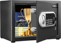 Home Safe Box Digital Small Personal Safe - Compact 0.5cuft Security