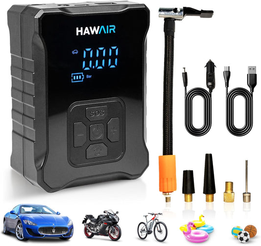 Portable Dual-Use Air Pump - Inflate Anywhere!