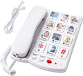 Big Button Phones for Seniors - Large Photo Speed Dial Landline Phone
