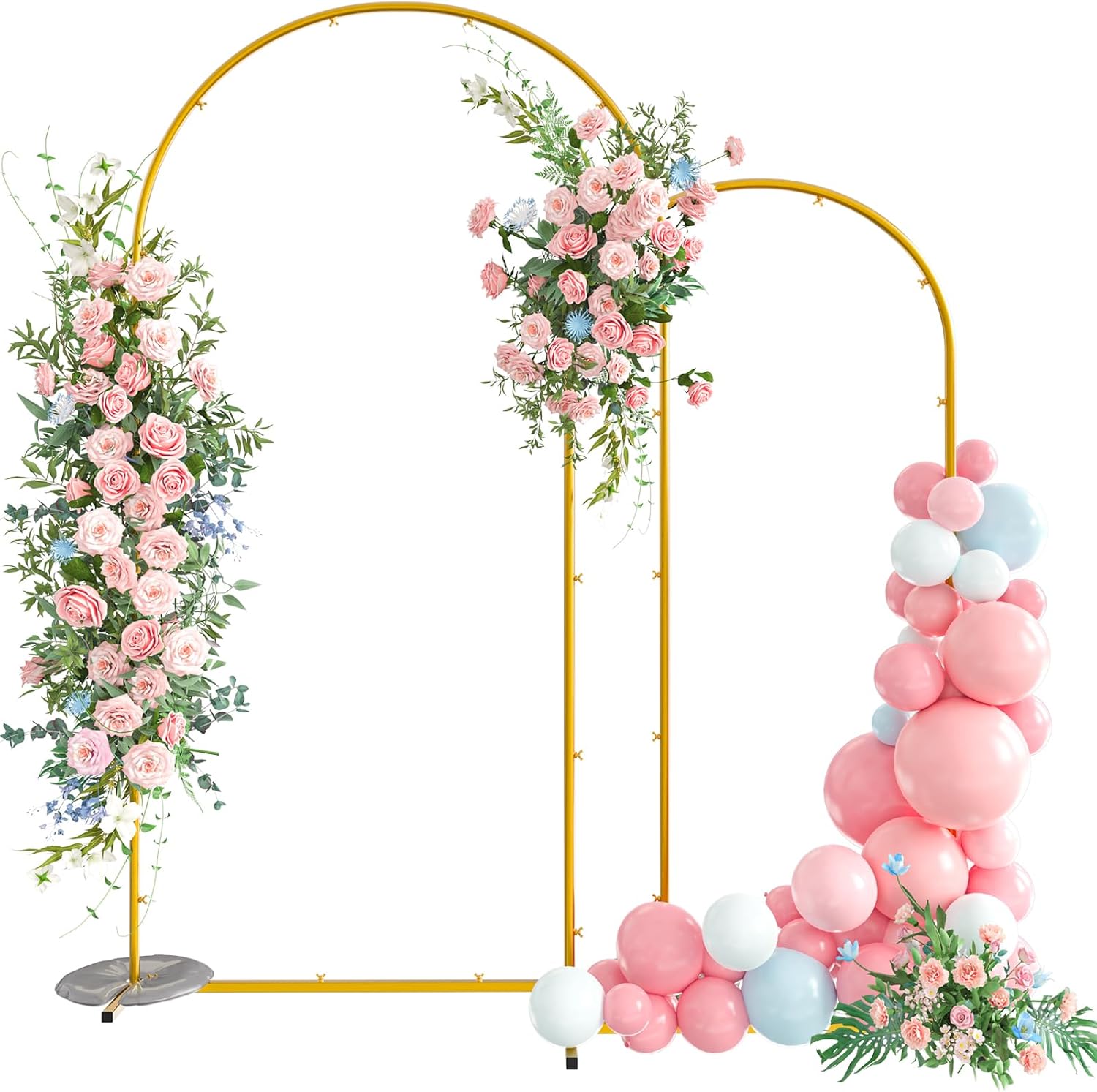 Snughome Arch Backdrop Stand Set for Weddings and Events