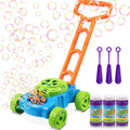 Lydaz Bubble Lawn Mower for Toddlers 1-3 - Bubble Blower Push Toy