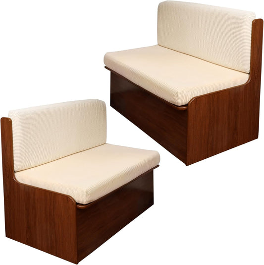 CRFATOP RV Dinette Cushion Covers for Stylish Protection