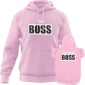 Stylish Matching Hoodies for People and Dogs - Boss Collection