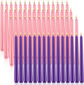 60 Pcs Christmas Advent Candle Set for Festive Celebrations