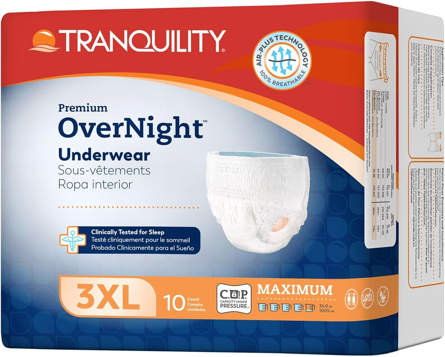 Tranquility Premium Overnight Disposable Absorbent Underwear Review