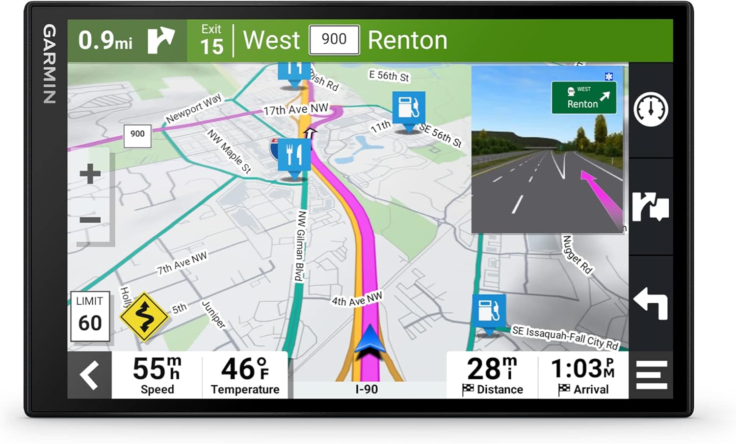 Garmin DriveSmart 86: 8-inch Car GPS Navigator with Voice Assist