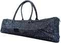 Yoga Mat Duffle Bag Canvas Patterned with Pocket - Roomy Fit