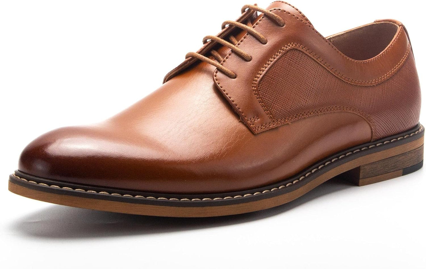 Temeshu Men's Dress Shoes Oxford Style for Business and Casual Wear