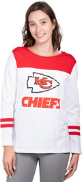 Ultra Game Women's NFL Official Super Soft Raglan Vintage Baseball Fan