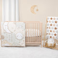 Peanutshell 5 Piece Baby Crib Bedding Set - Starry Skies for Nursery