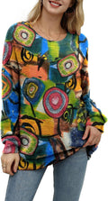 Women Christmas Sweater Oversized Pullover - Cozy Graphic Cat Knit