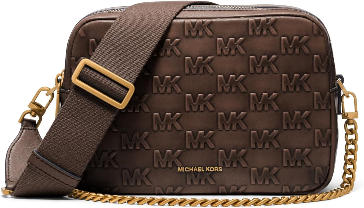Michael Kors Bryant Medium Double Zip Chain Crossbody Bag Review