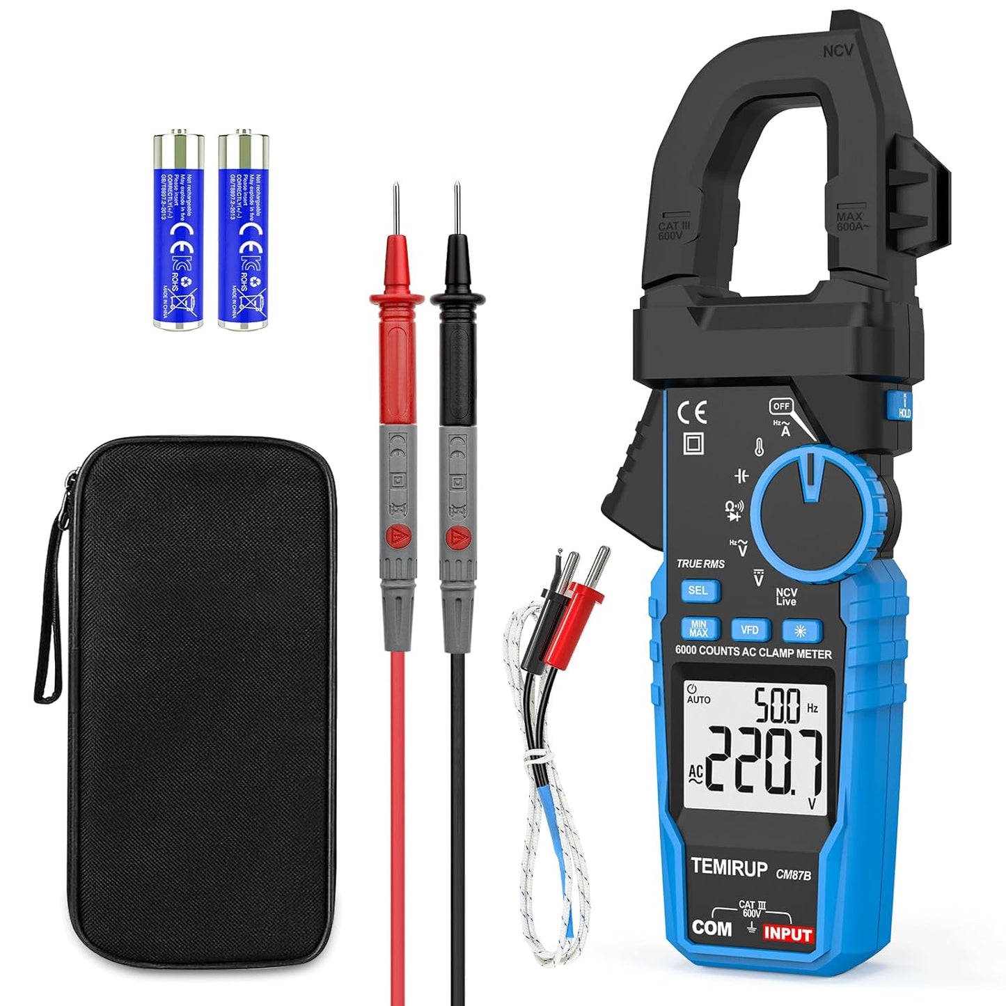 Digital Clamp Meter Multimeter for Accurate Voltage Testing