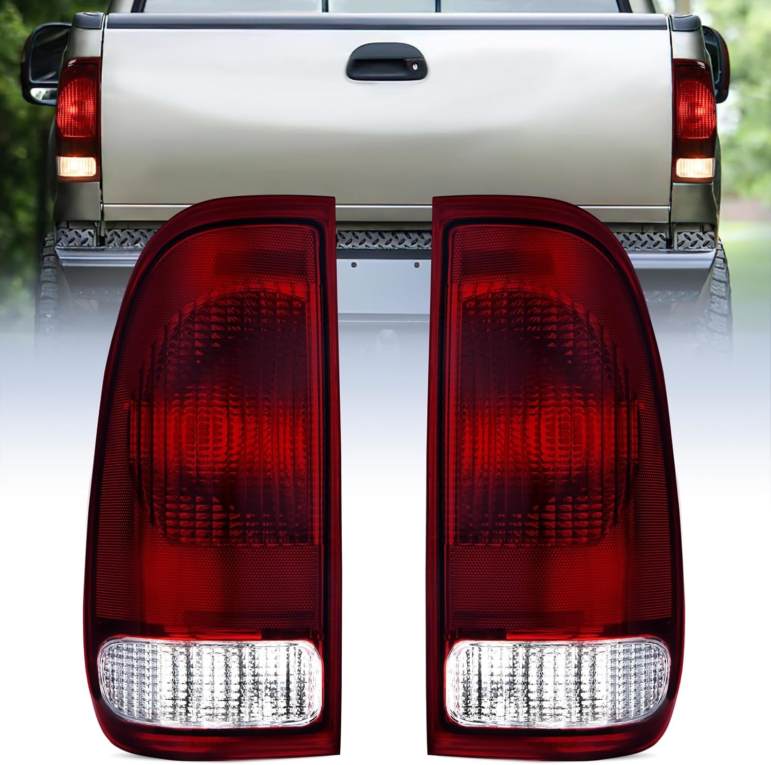 Nilight Taillight Assembly for Ford F150 F250 F350 Super Duty