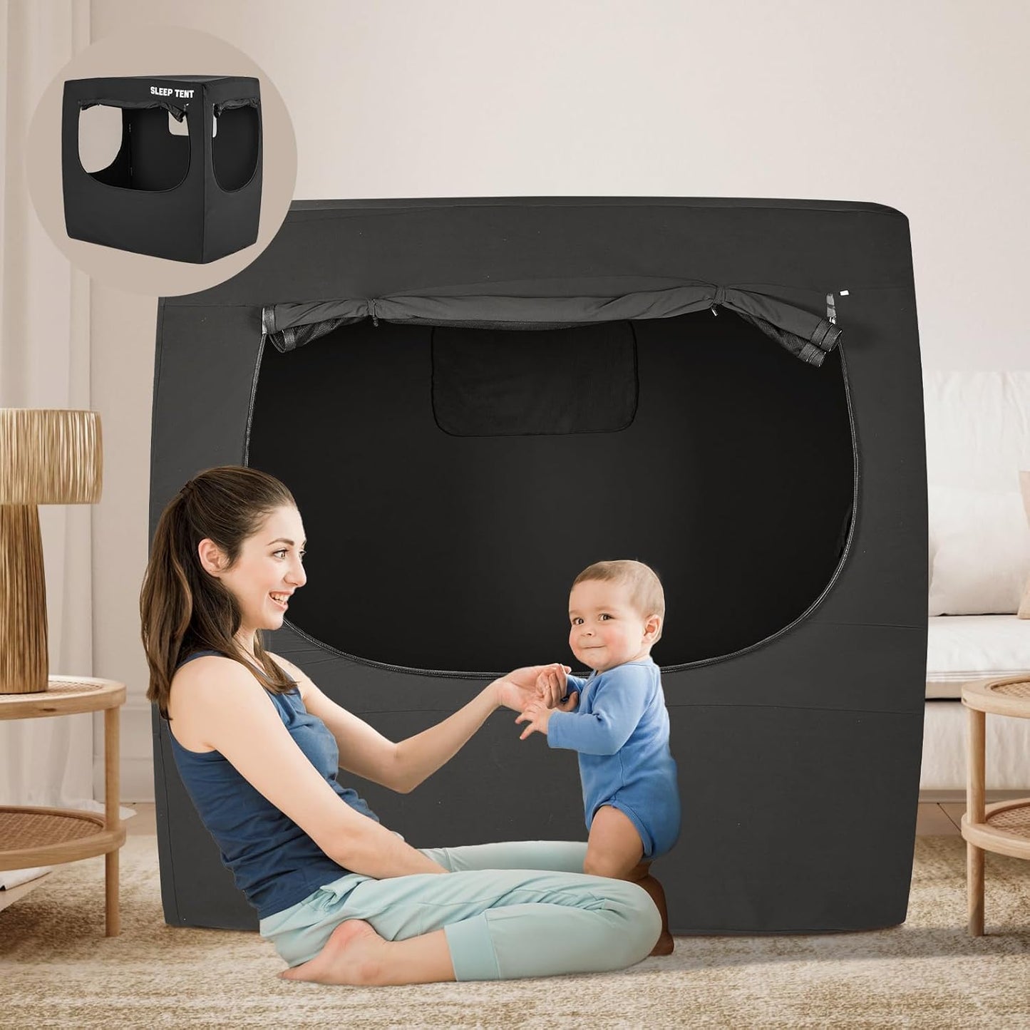 YAVIL Blackout Sleep Tent: 98%+ Light Block for Quality Sleep