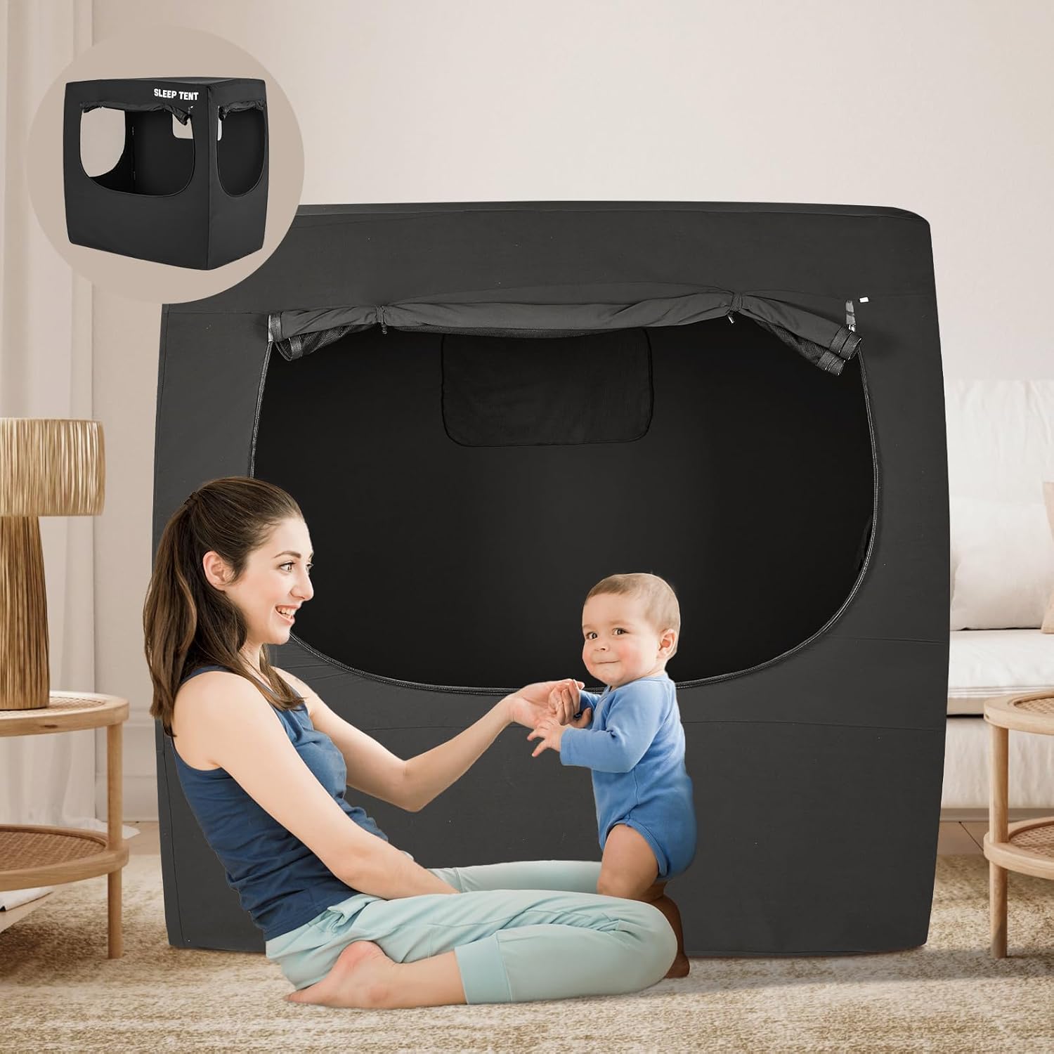 YAVIL Blackout Sleep Tent: 98%+ Light Block for Quality Sleep