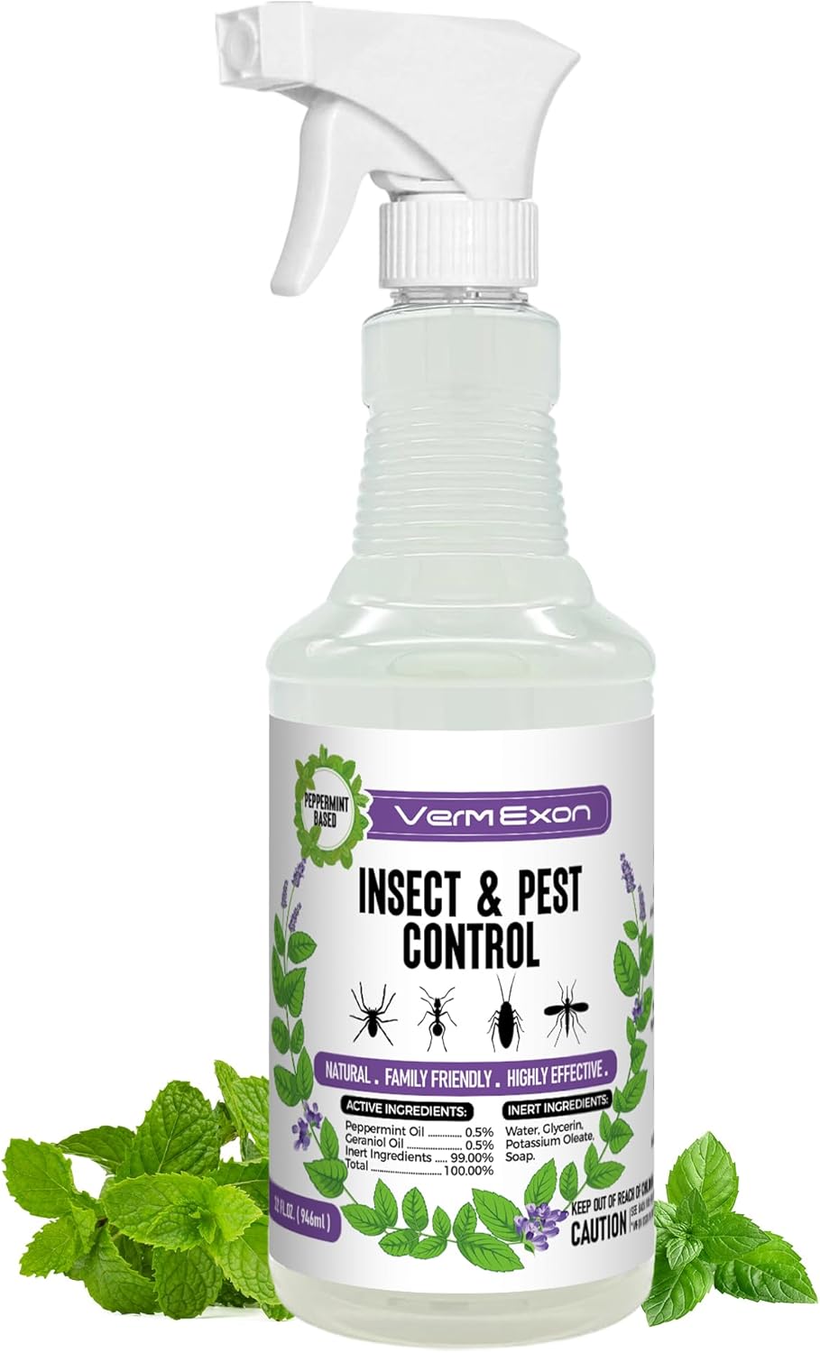 Peppermint Oil Insect & Pest Control Spray for Home Use