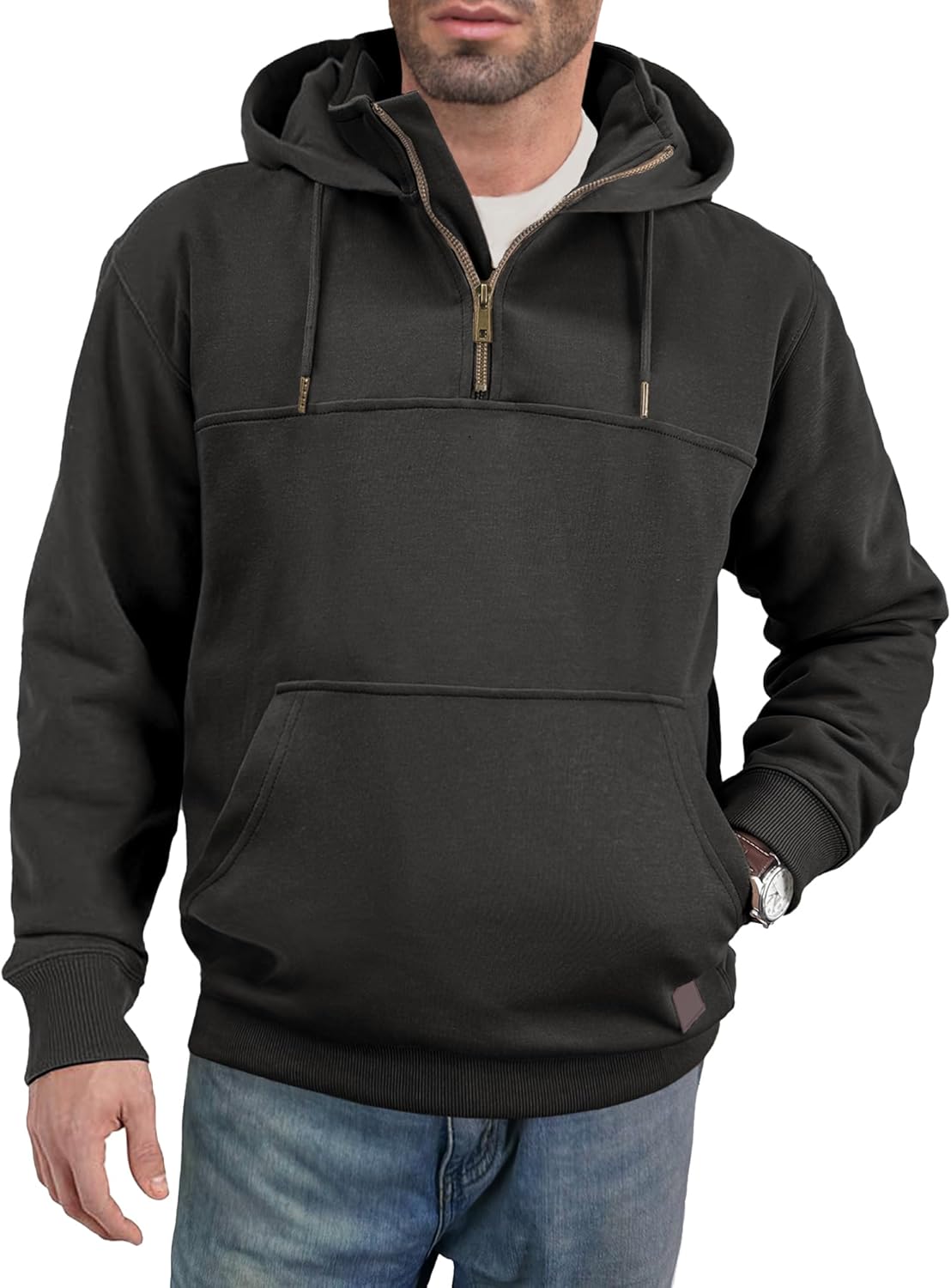 Ultra Soft Cotton Hooded Sweatshirt - Men's Favorite!