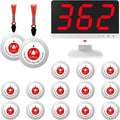 Emergency Call Buttons 15-Button Wireless Caregiver Pager System