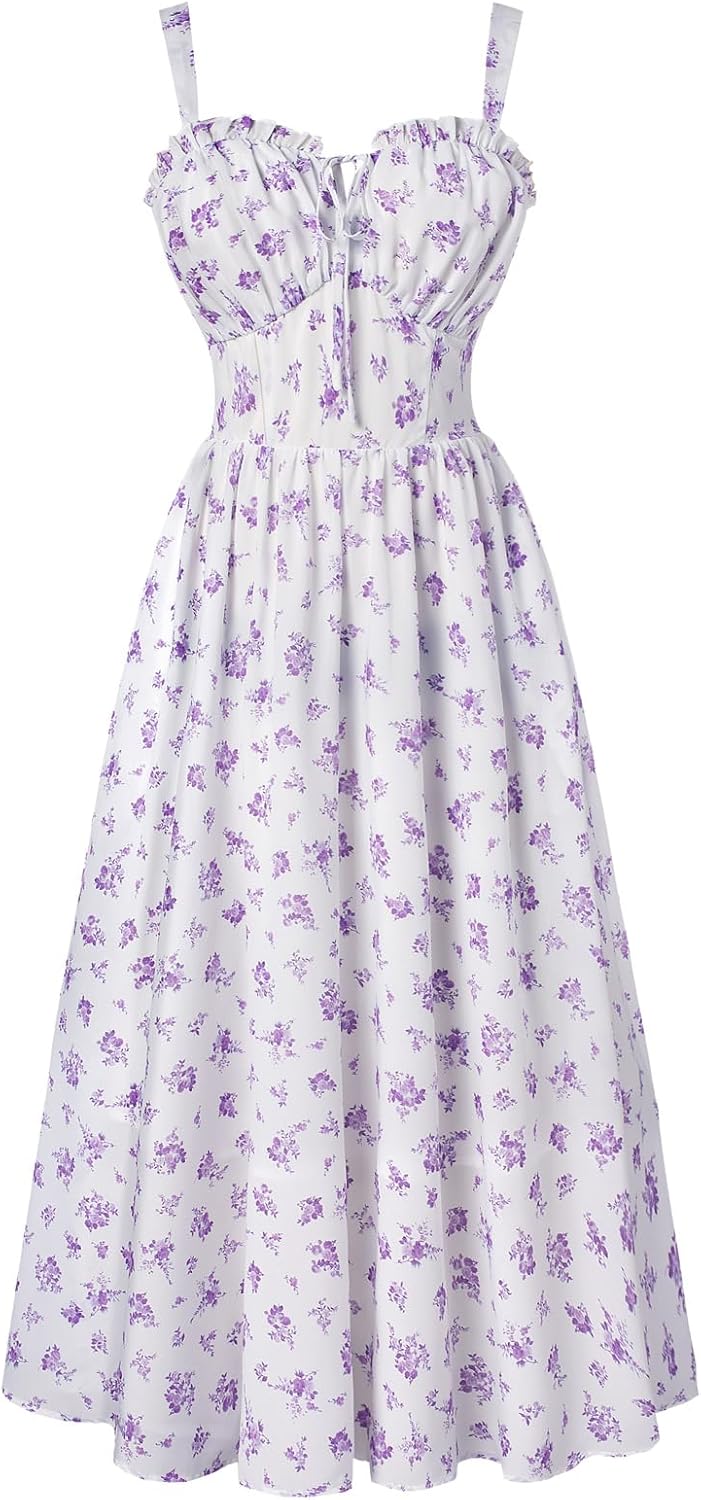 Floral Corset Summer Dress for Women by Scarlet Darkness 2025