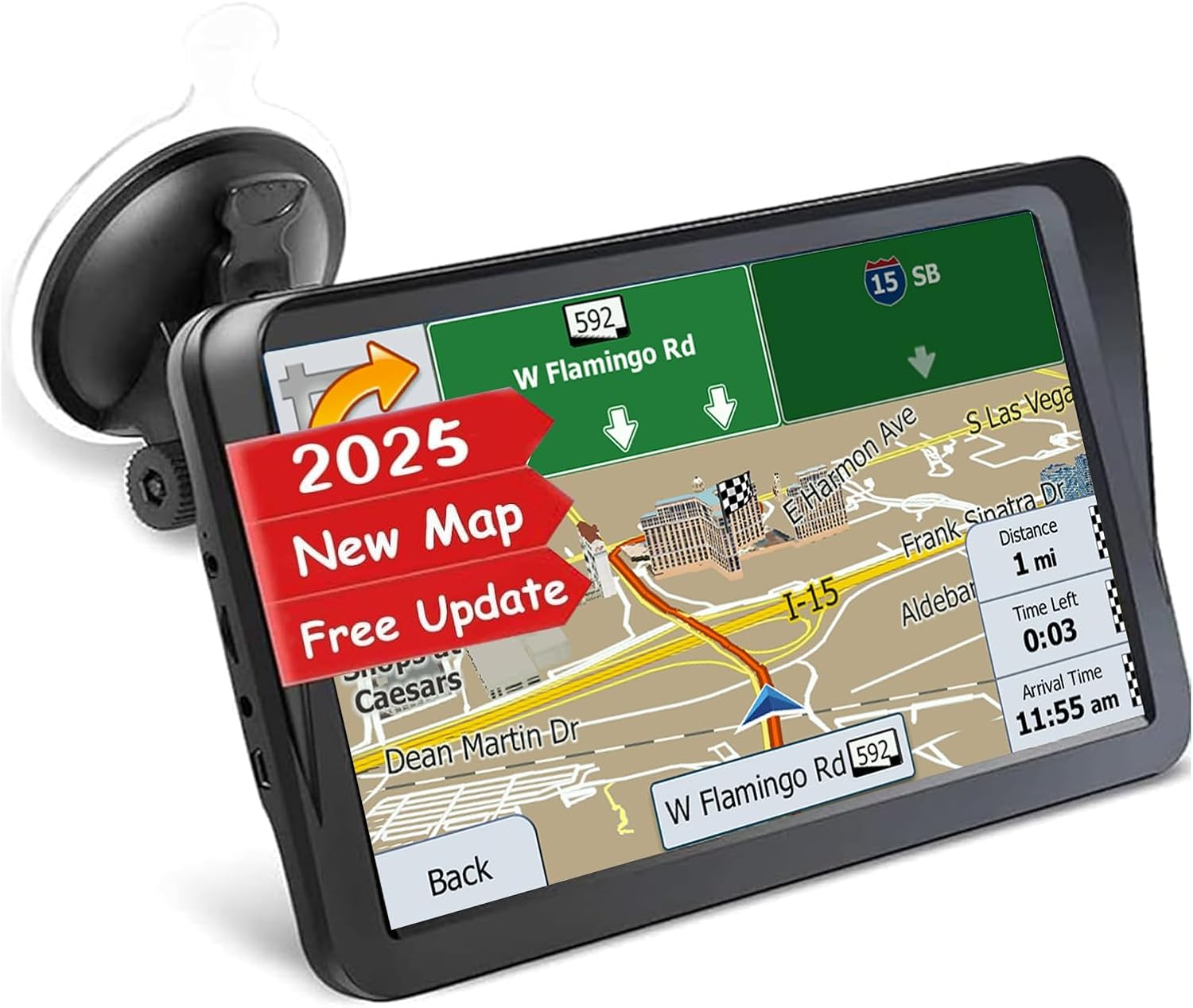 GPS Navigator for Car Truck RV - 9 Inch HD Navigation System