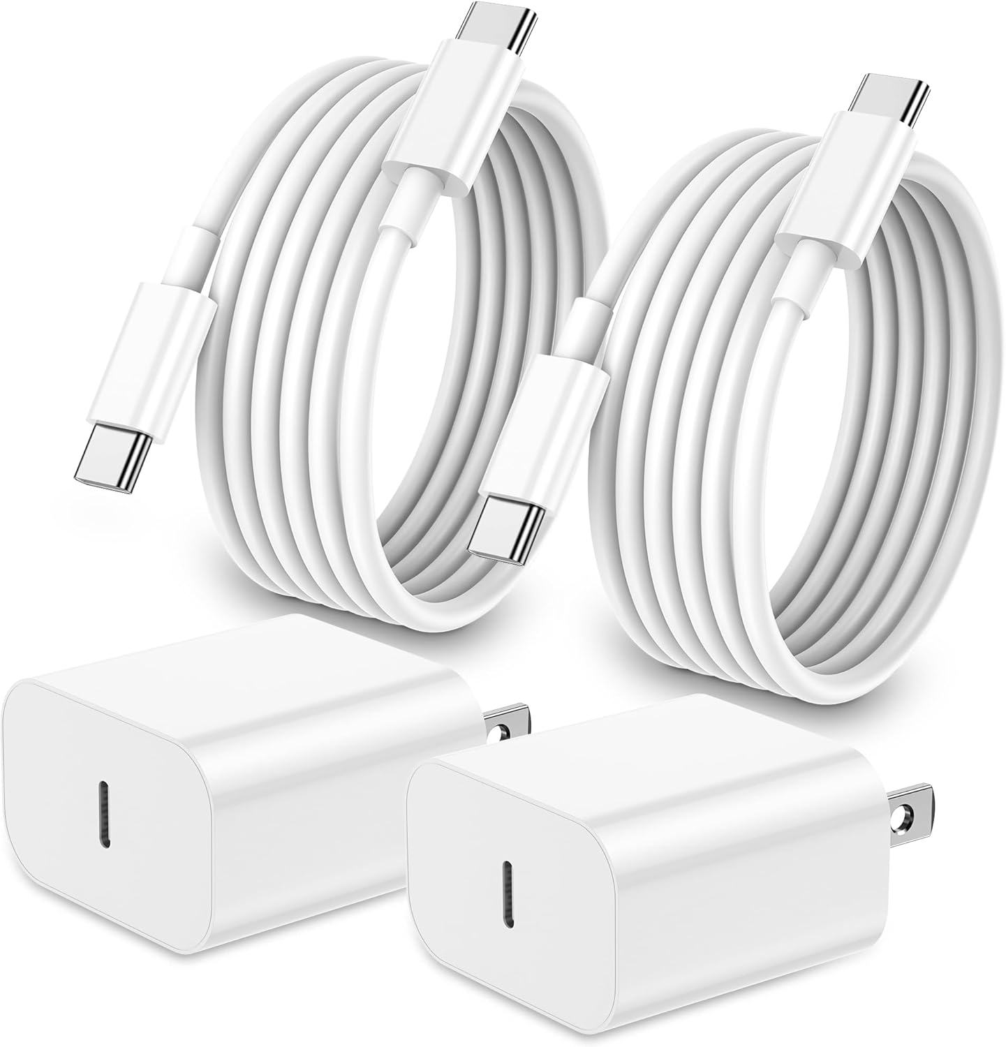 Fast Charge iPhone 16/15, iPad, MacBook - 20W USB C Charger