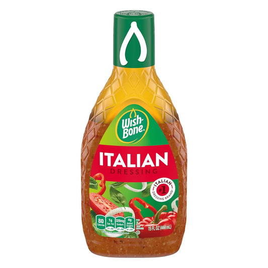 Wish-Bone Italian Dressing Pack of 12 for Bold Flavor