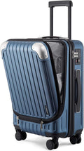 LEVEL8 Grace 20 in Carry on Luggage - Front Laptop Compartment